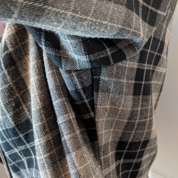 San Francisco plaid button up jacket sz 13 junior - Picture 4 of 14